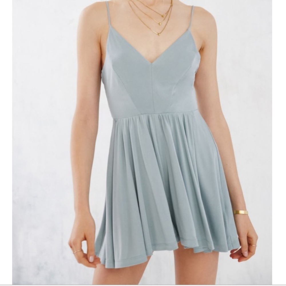 Open back romper from Urban Outfitters